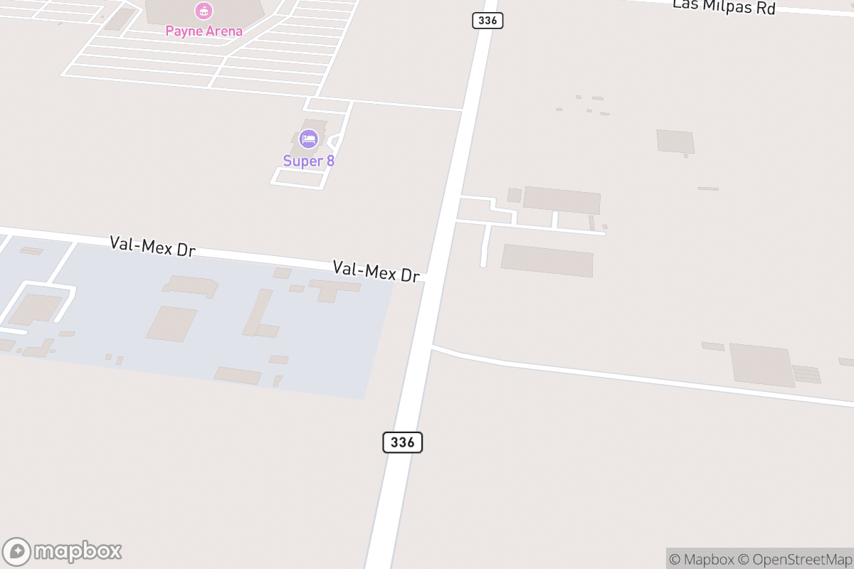 Map of Payne Arena