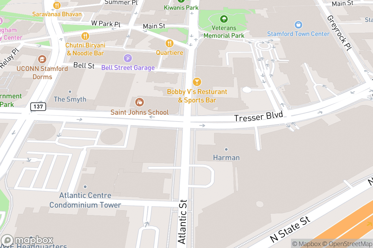 Map of Palace Theatre Stamford