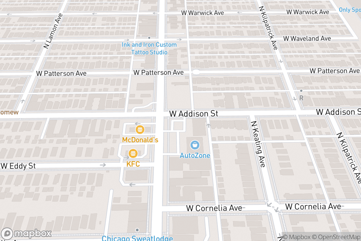 Map of Avondale Music Hall