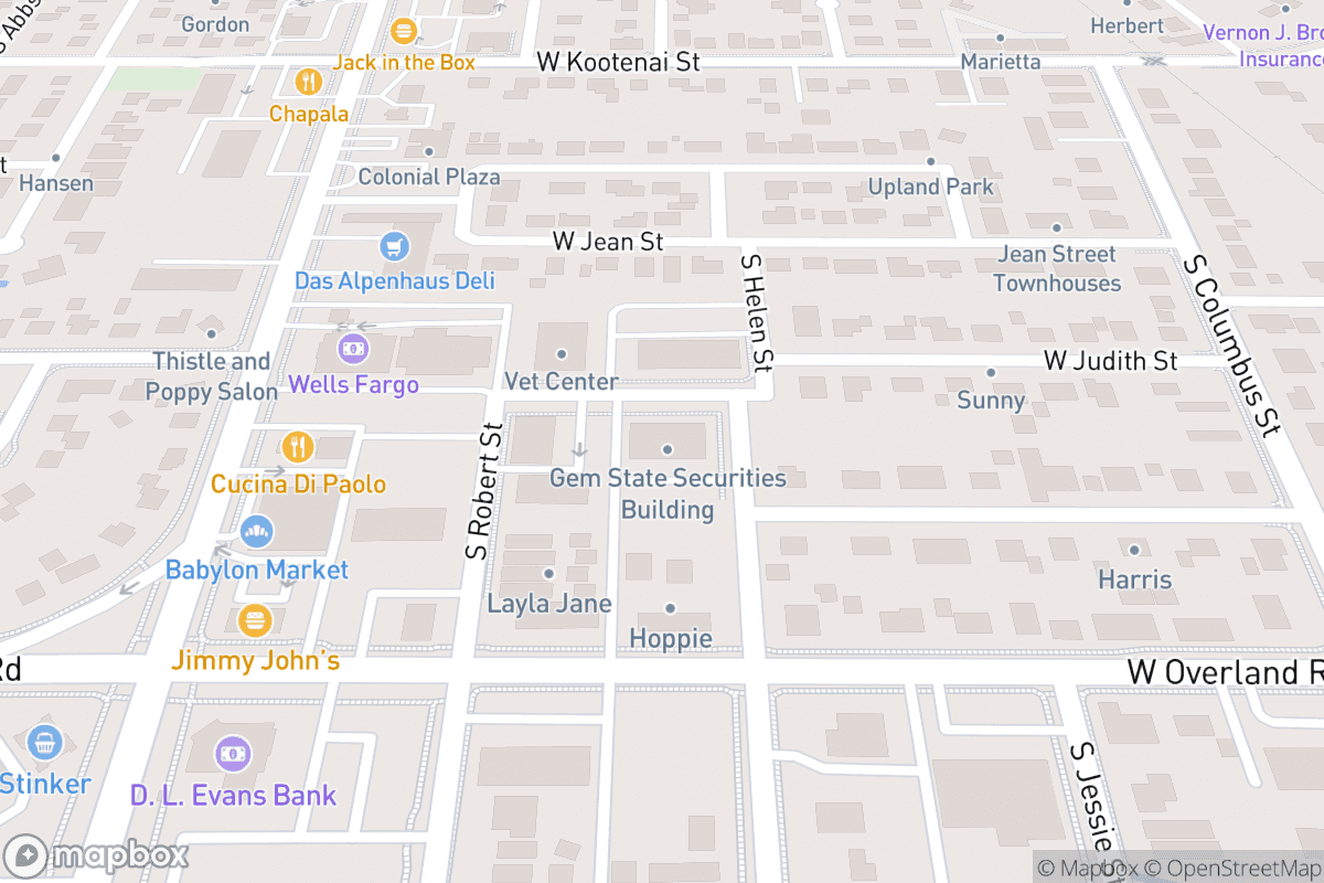 Map of The Comedy Lounge