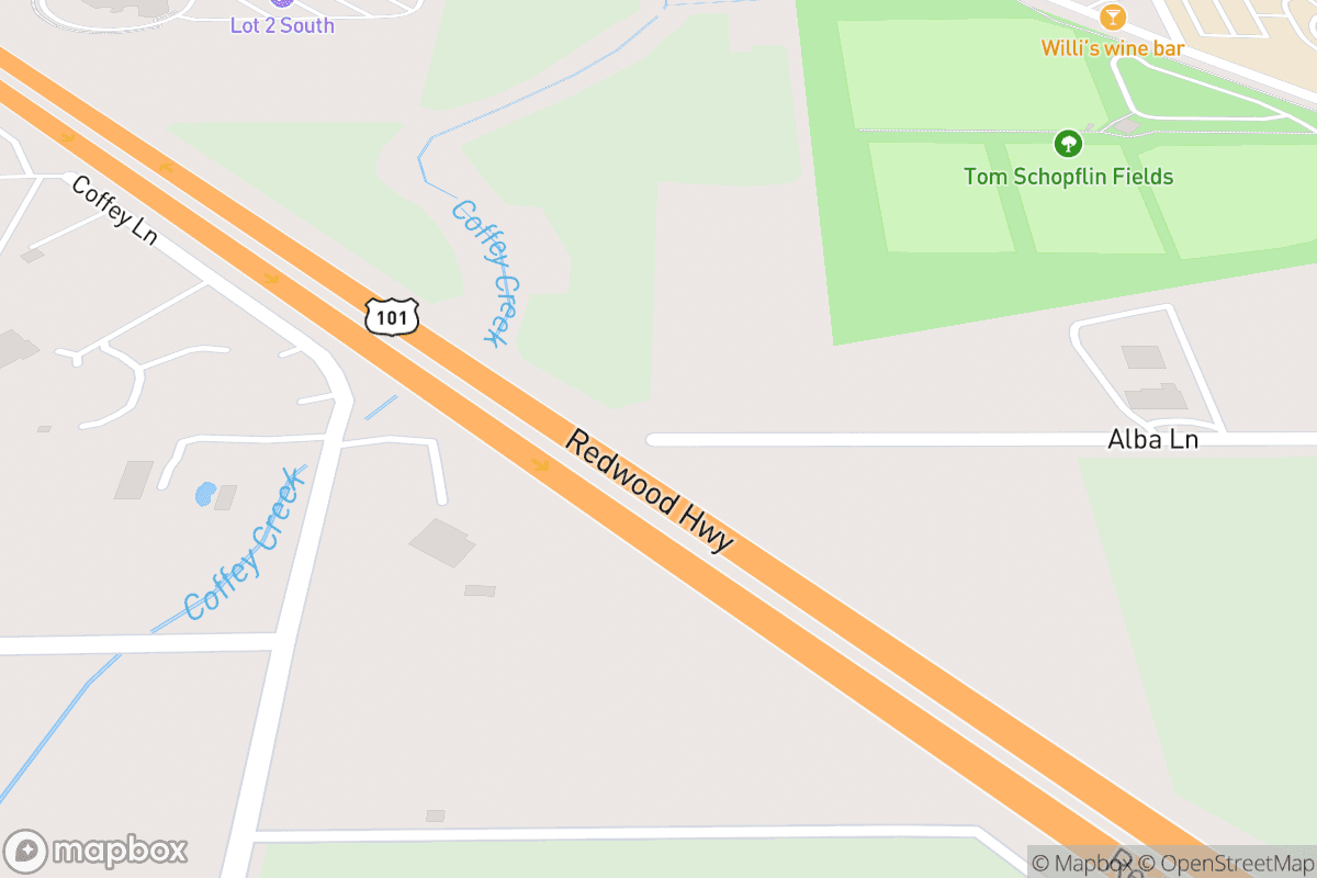 Map of Luther Burbank Center