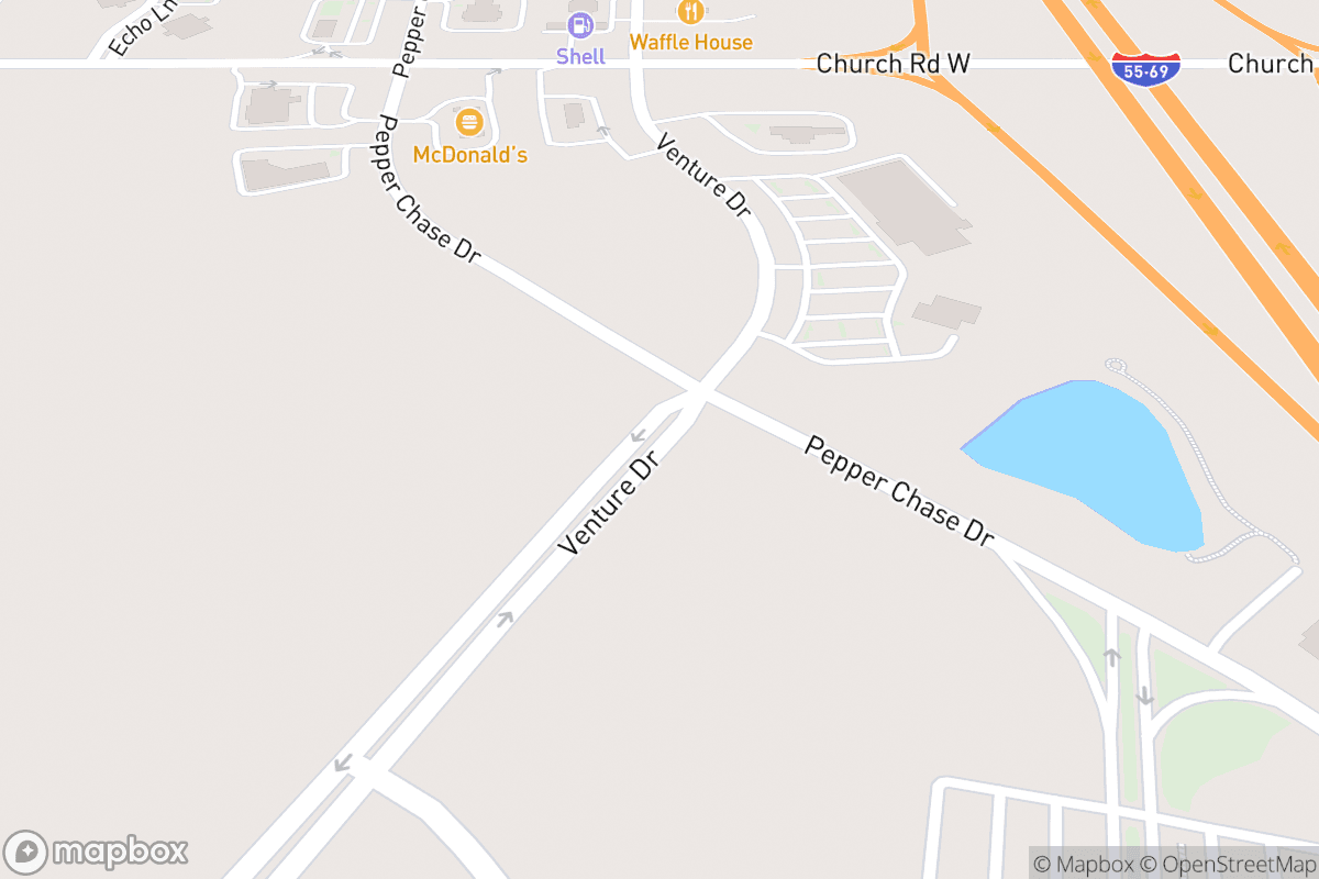 Map of Landers Center 