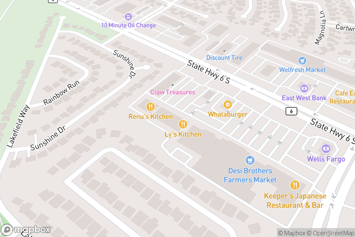 Map of Gridiron Bar and Grill