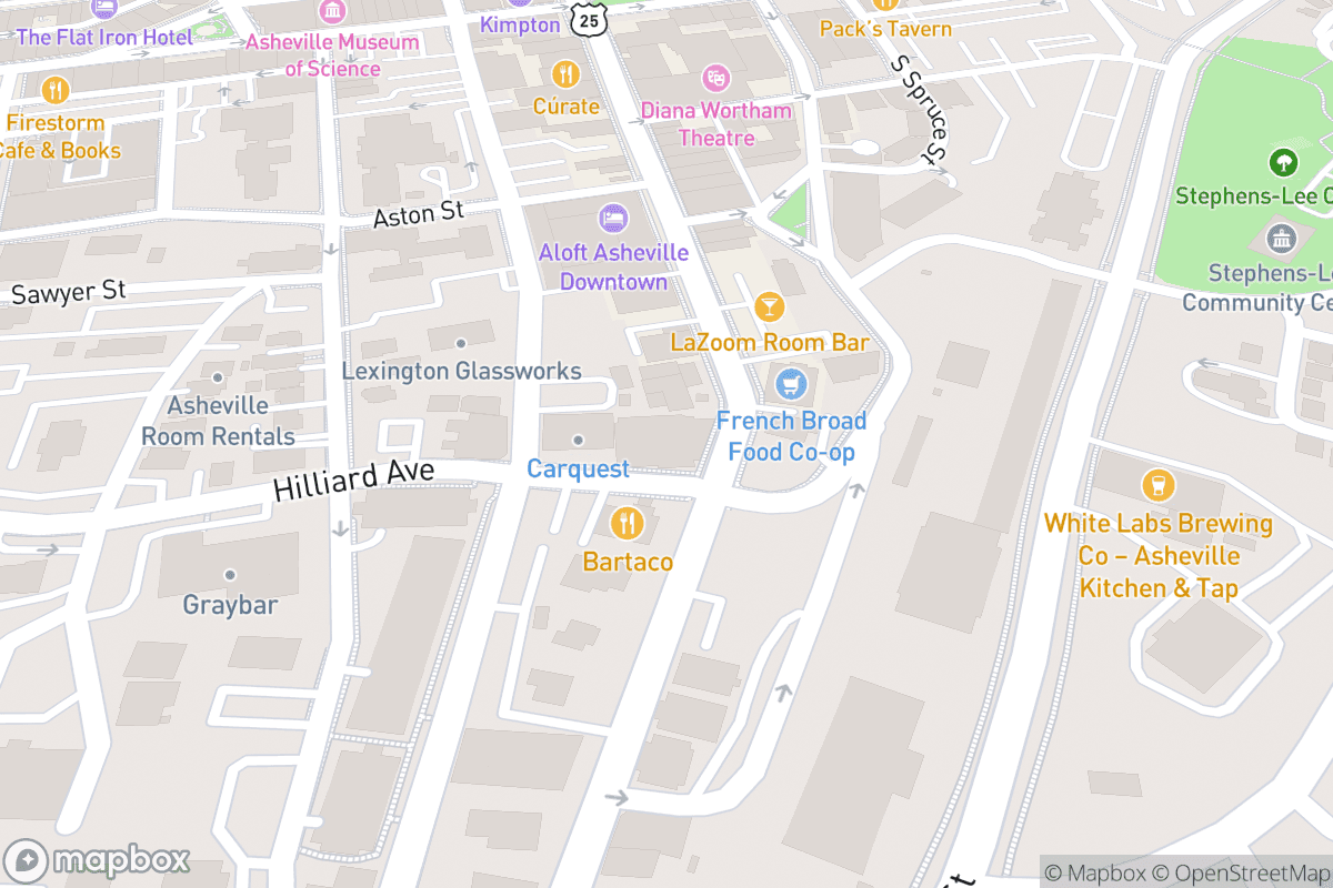 Map of The Orange Peel