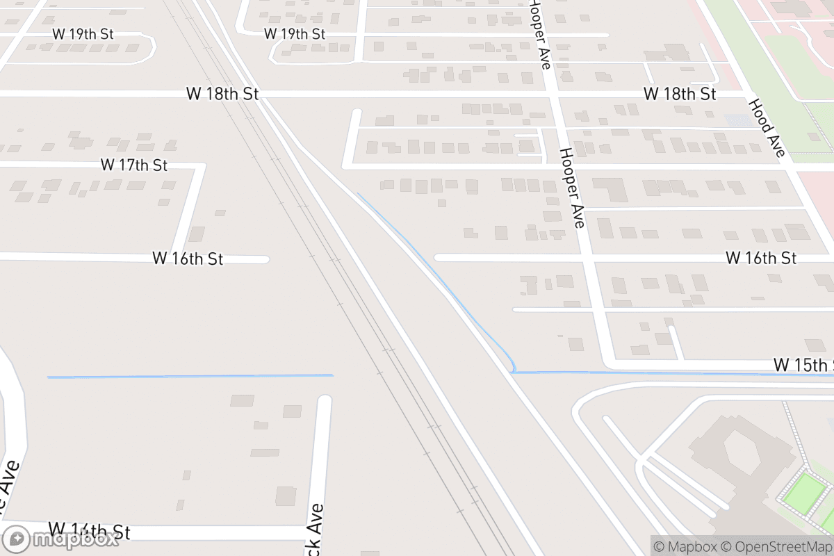 Map of Pueblo Memorial Hall