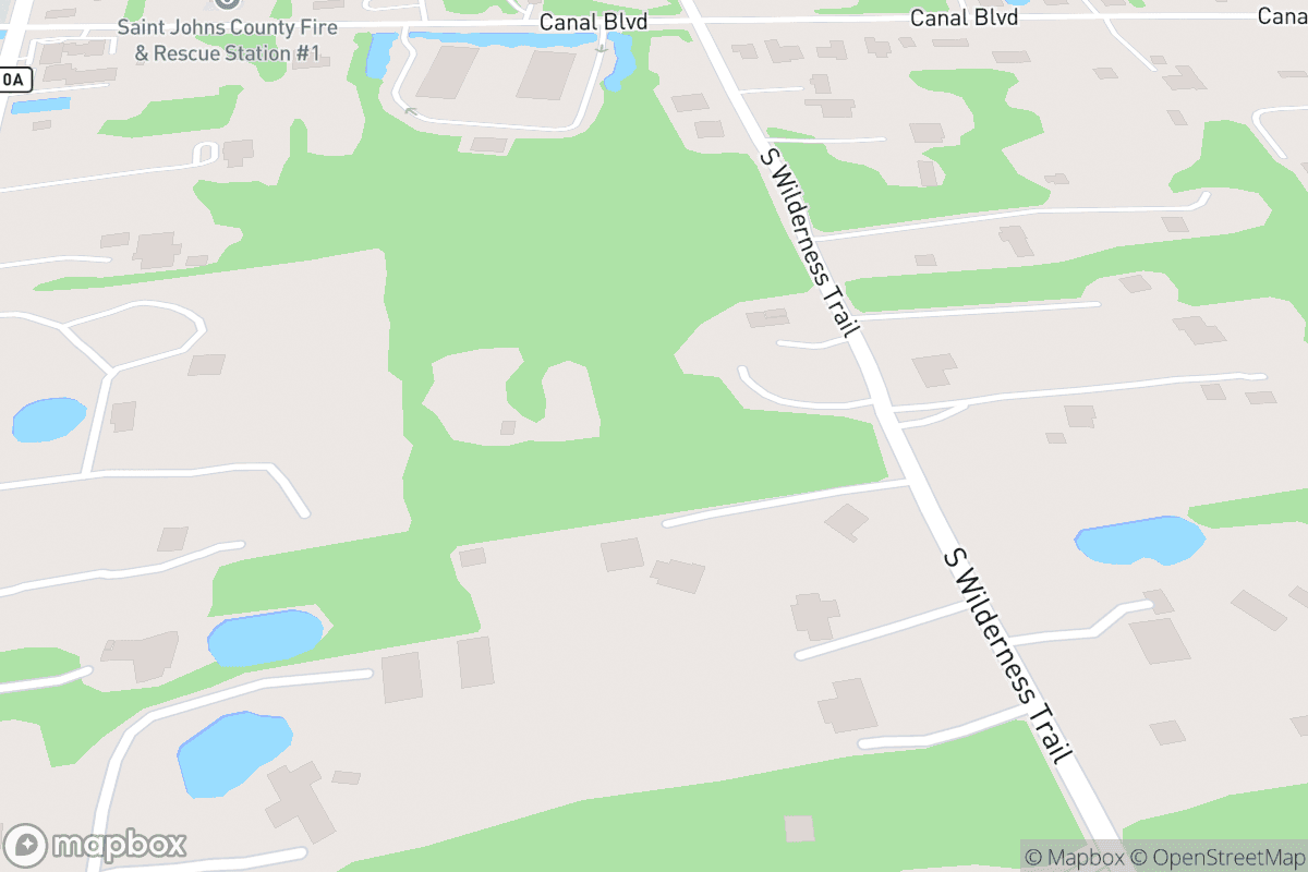Map of Ponte Vedra Concert Hall