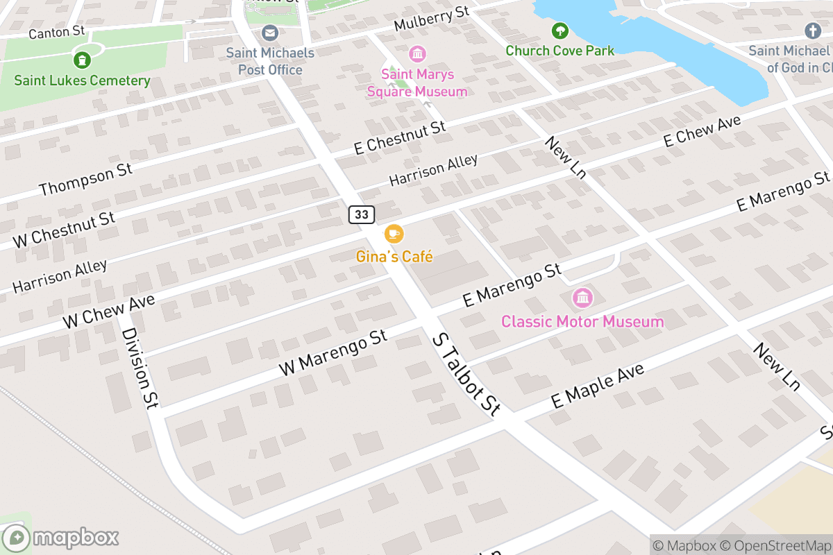 Map of Eastern Shore Brewing