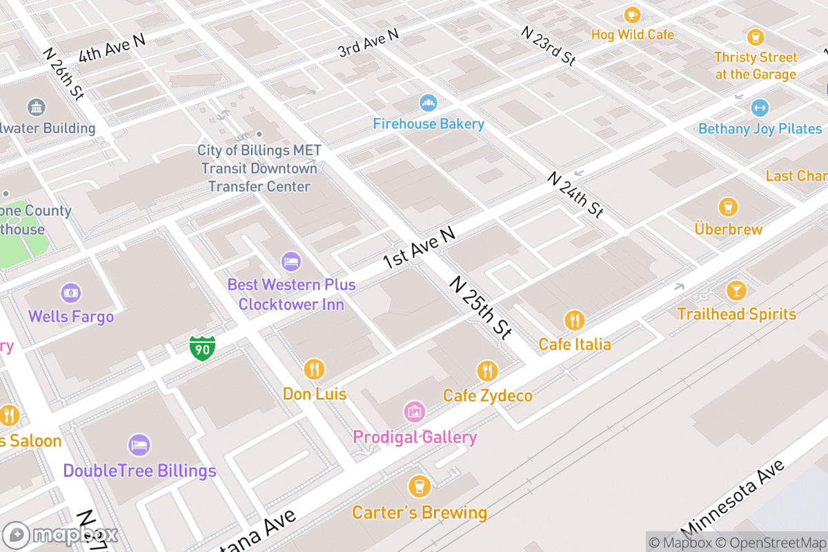 Map of Pub Station Ballroom