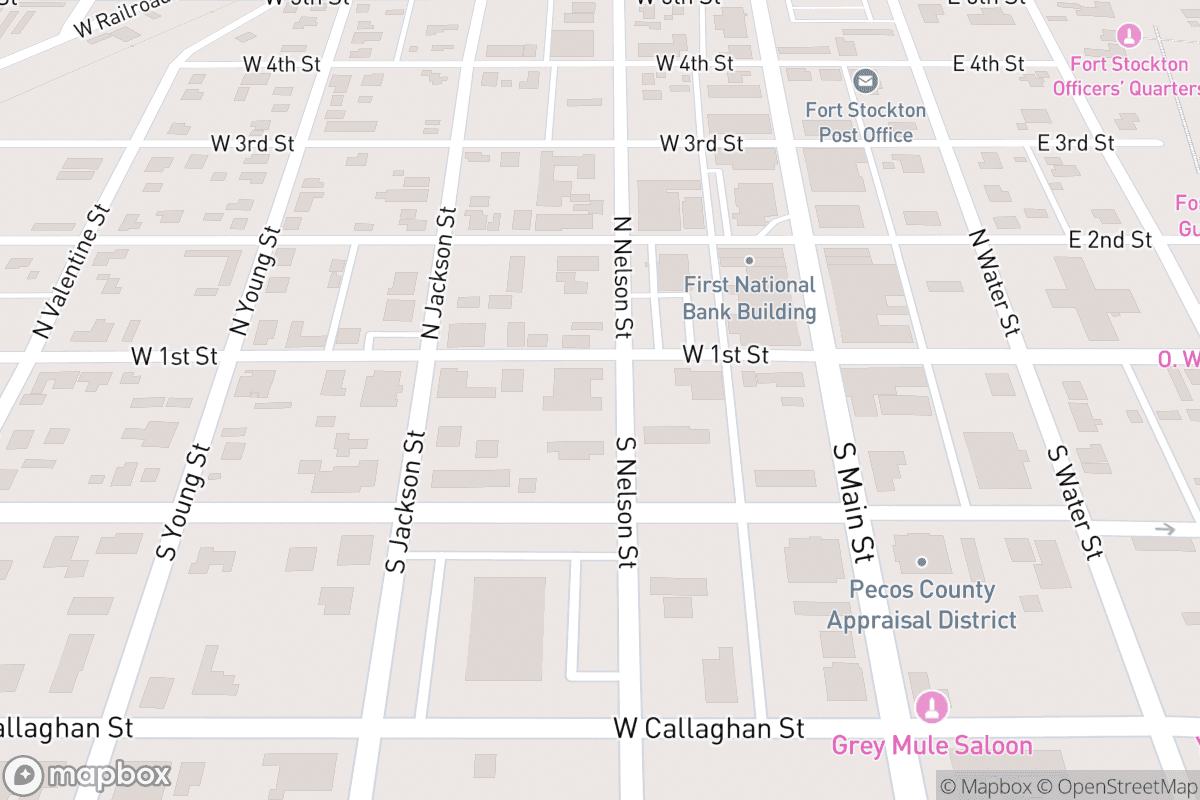 Map of 102 S Nelson St