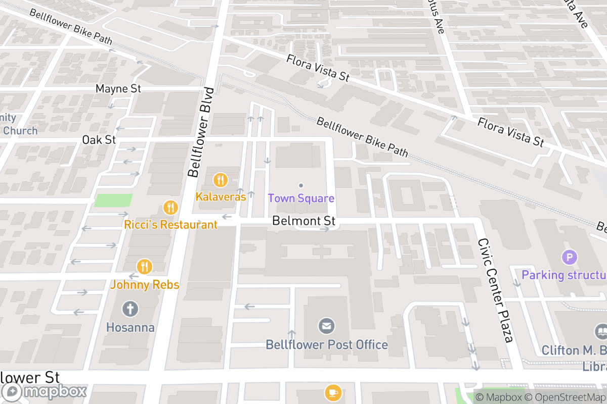 Map of The Stand Up Comedy Club