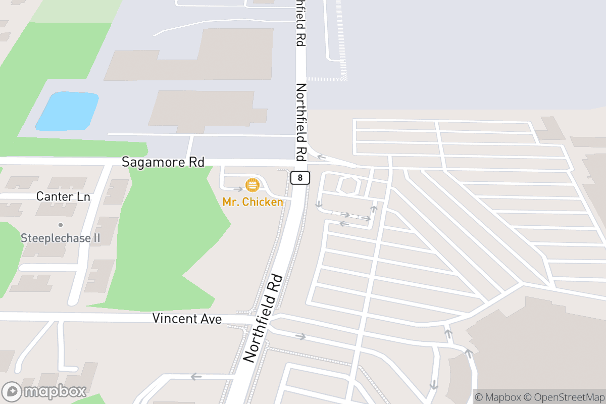 Map of Northfield Park Racino - Center Stage
