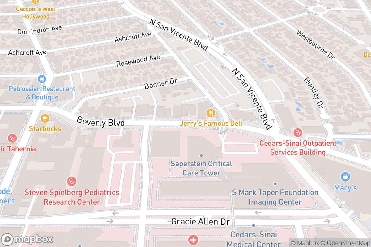 Map of The Peppermint Club