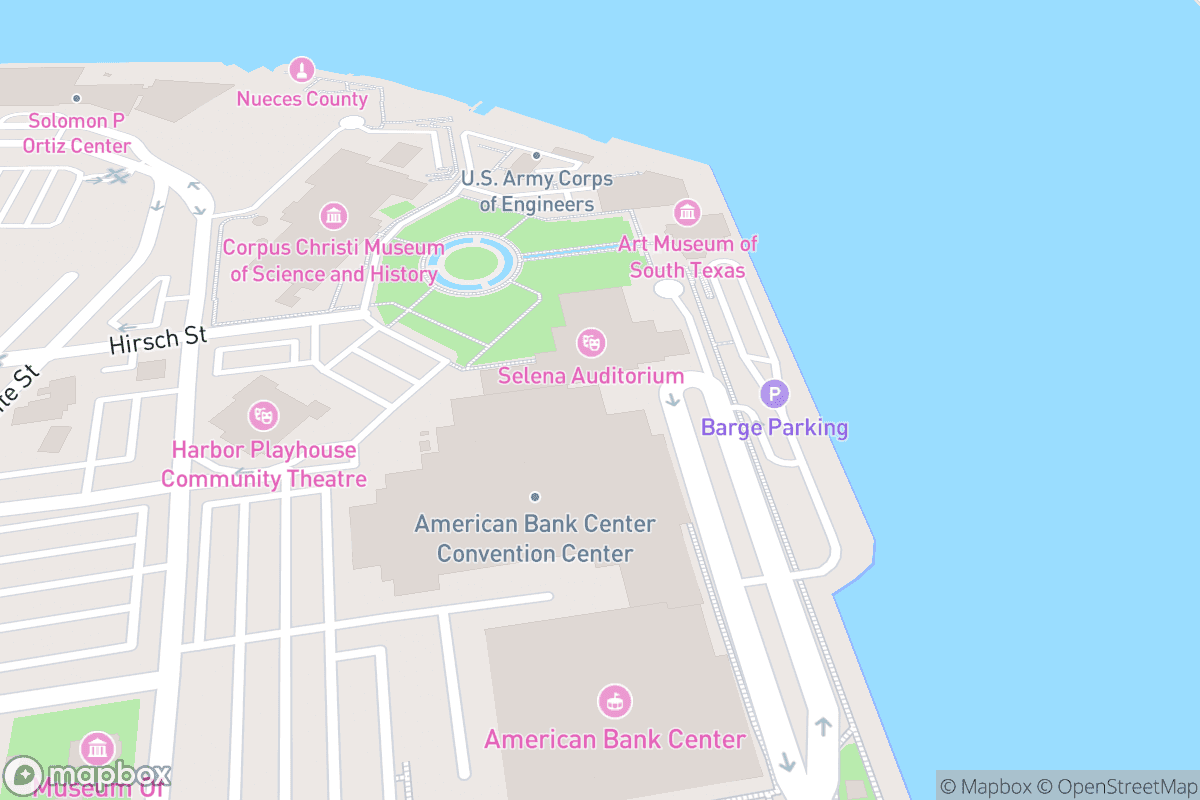 Map of Selena Auditorium