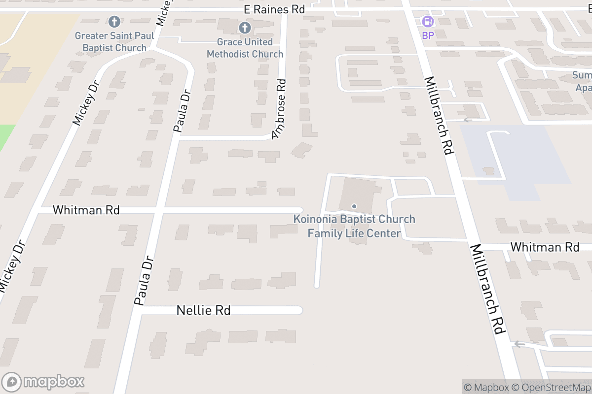 Map of Soundstage at Graceland