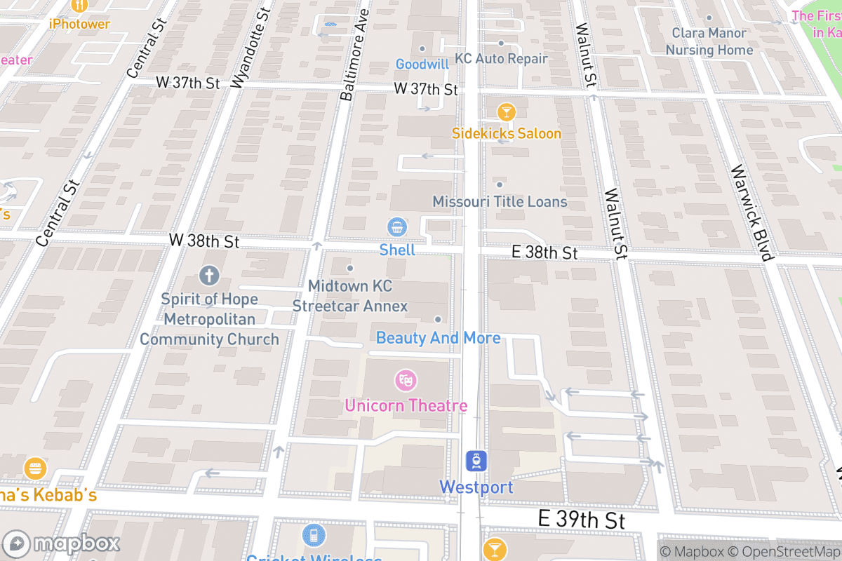 Map of Madrid Theatre