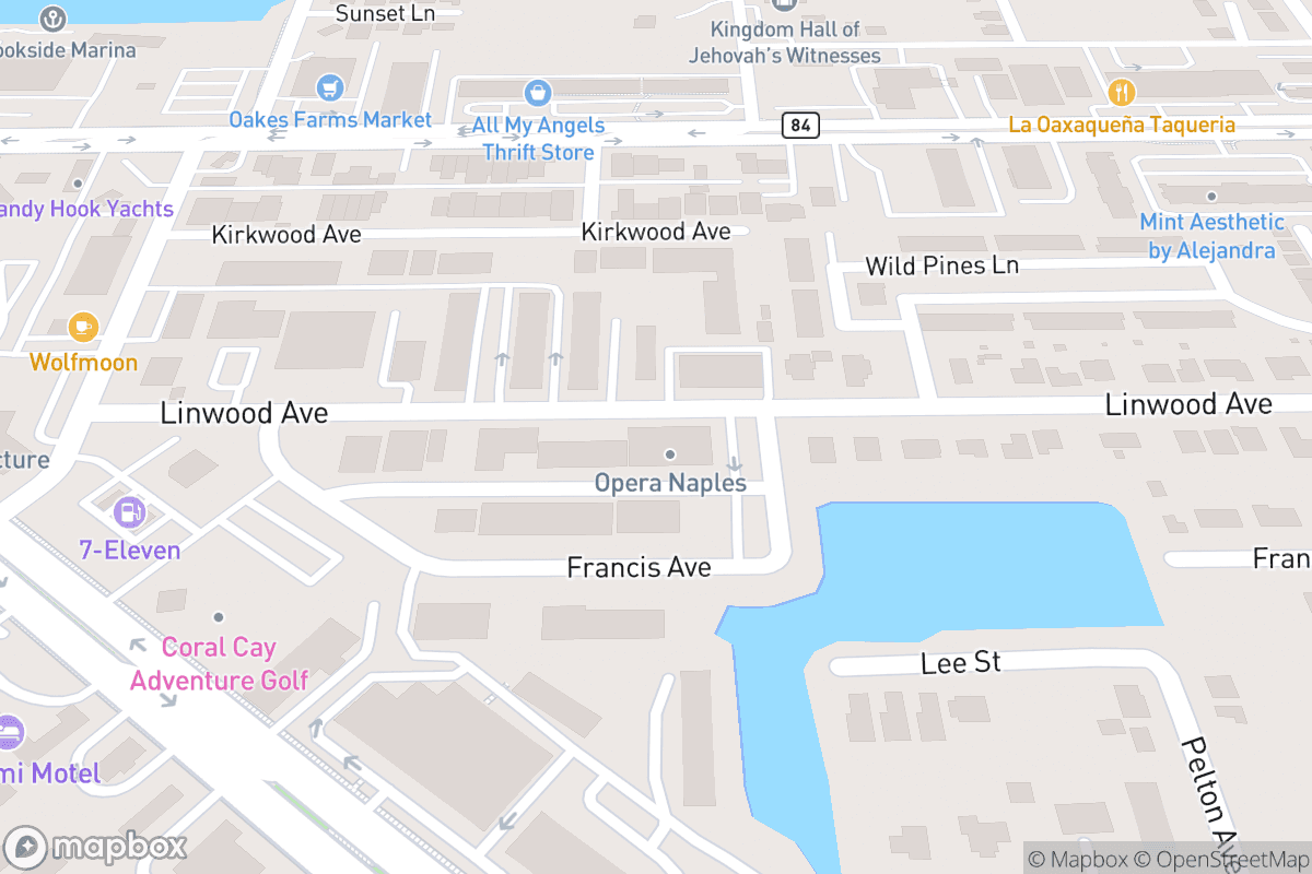 Map of Opera Naples