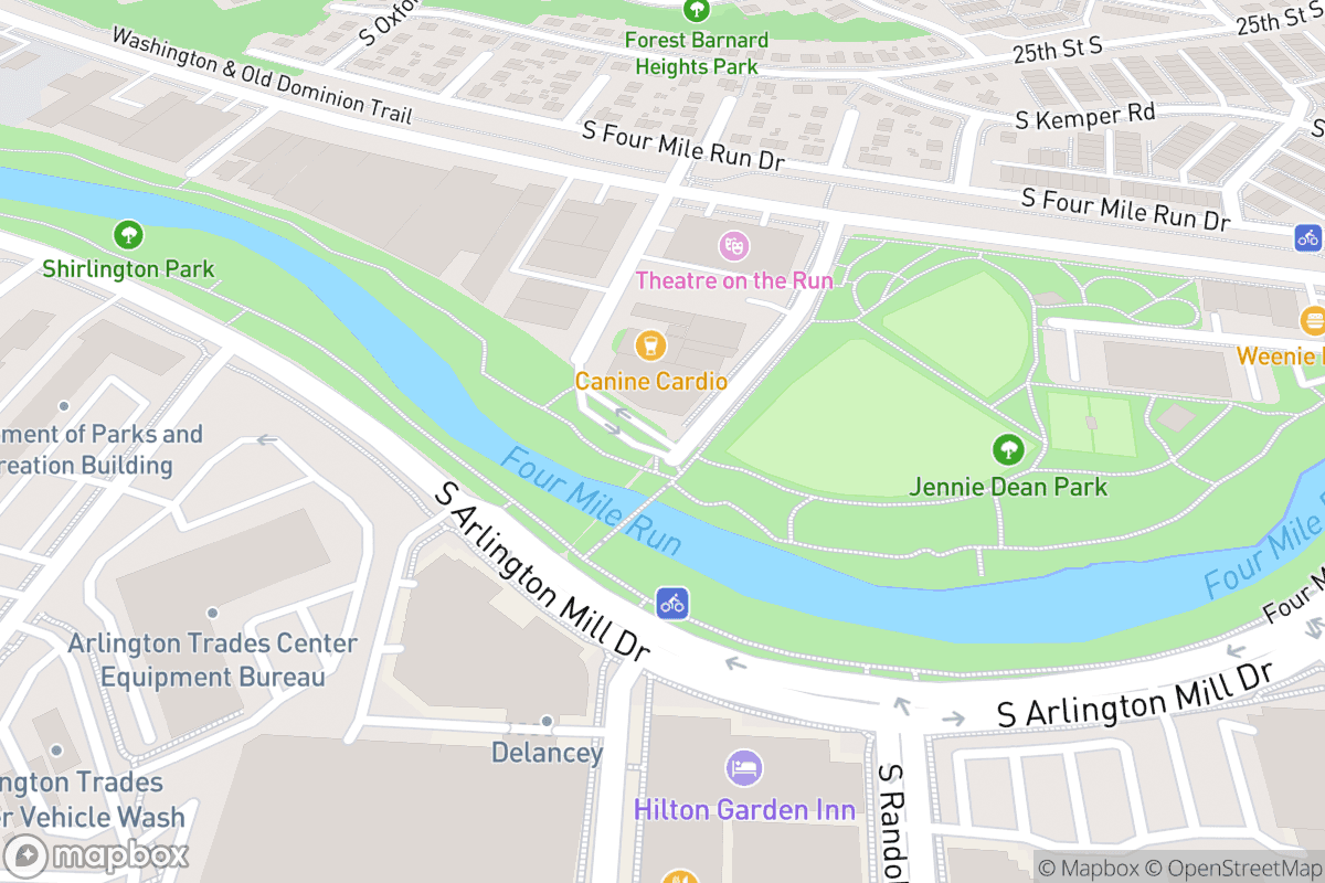 Map of The ARK at Signature Theatre
