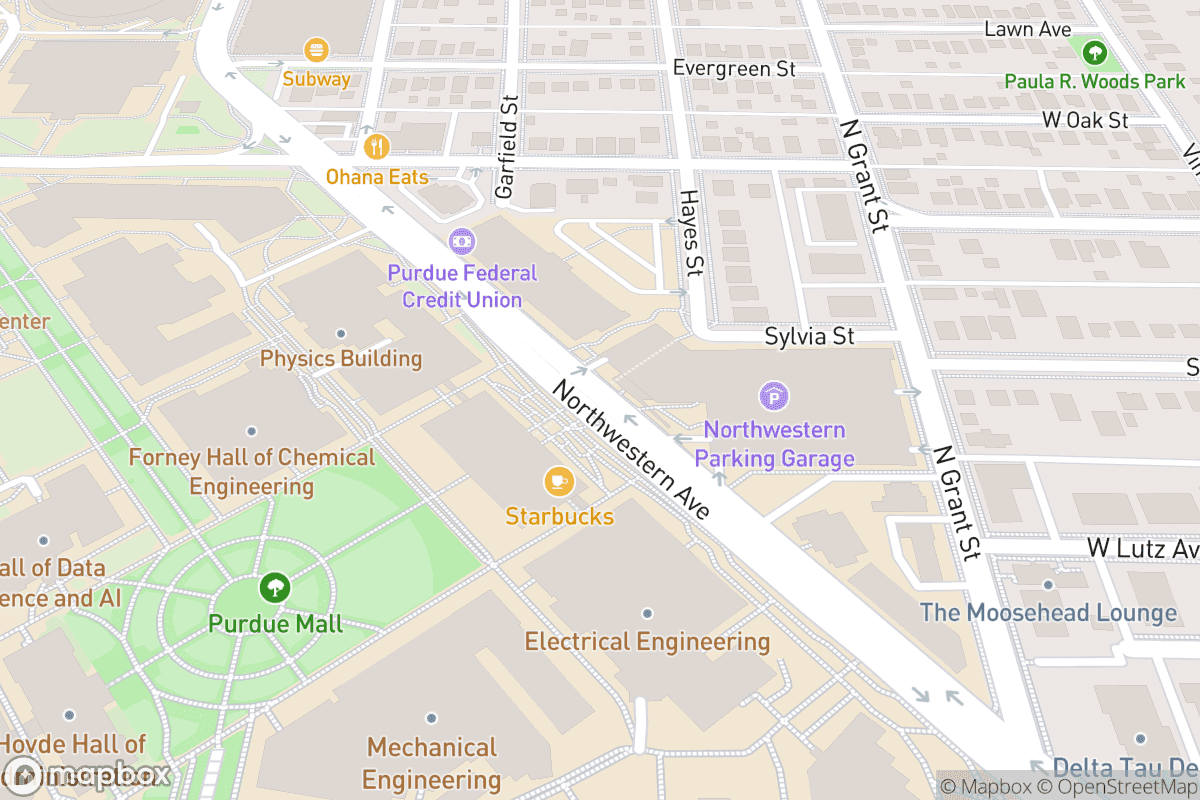 Map of Loeb Playhouse