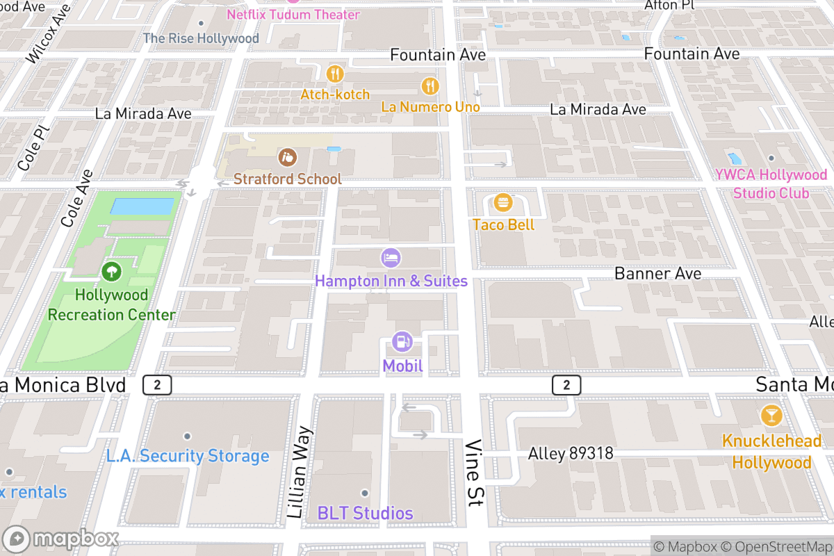 Map of The Three Clubs