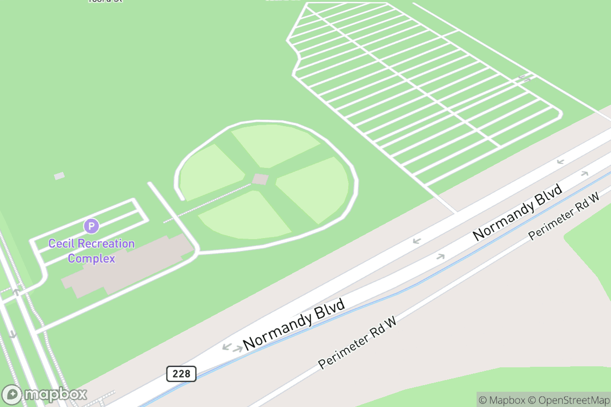 Map of Duval Hall