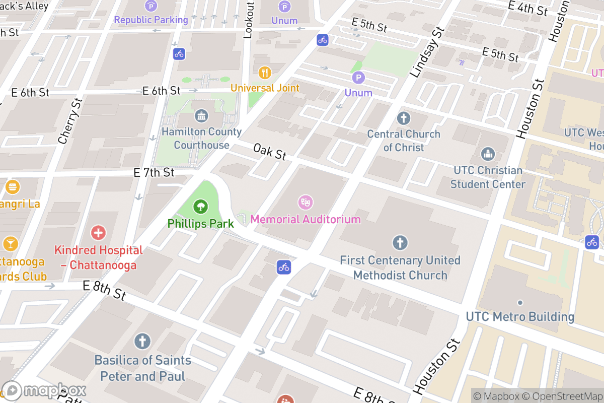 Map of The Walker Theatre