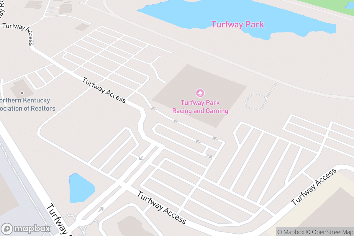 Map of Turfway Park
