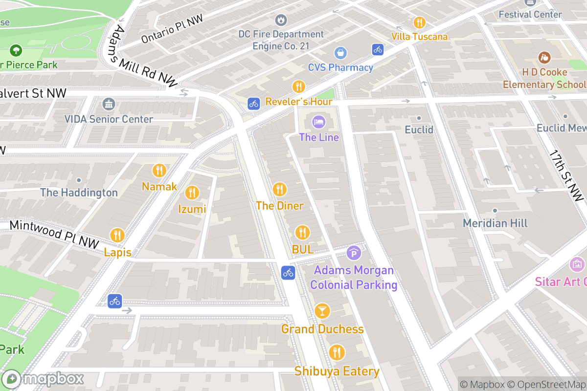 Map of Grand Central Restaurant & Bar
