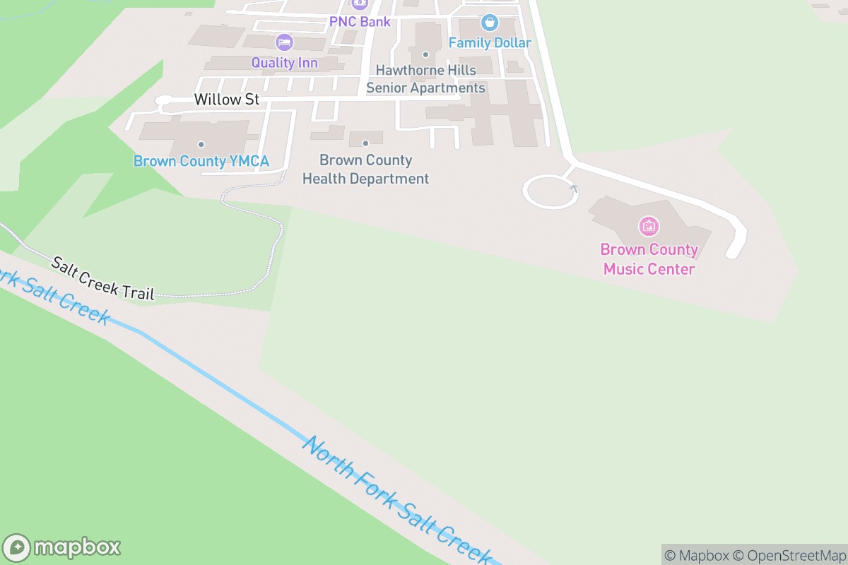 Map of Brown County Music Center
