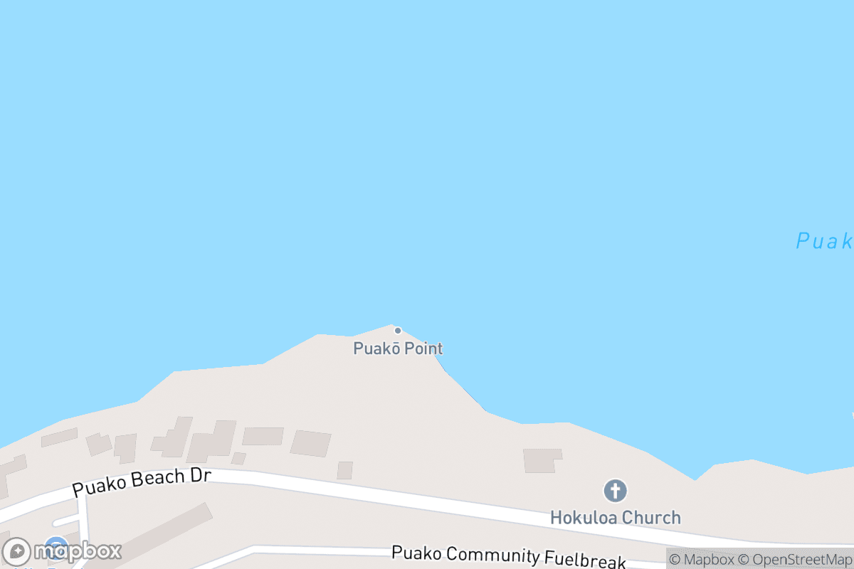 Map of Kahilu Theatre