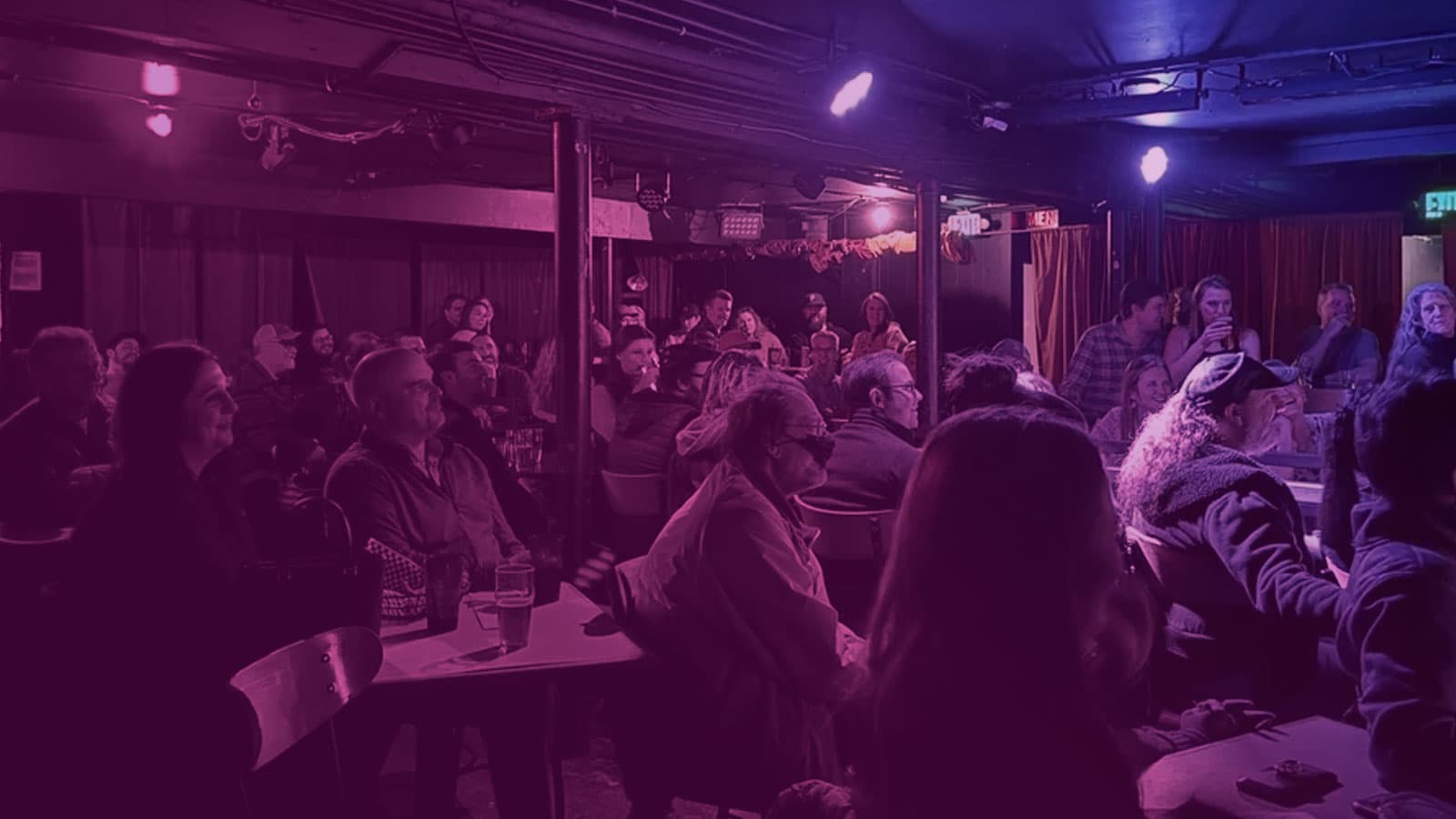 A live comedy showcase in Alaska