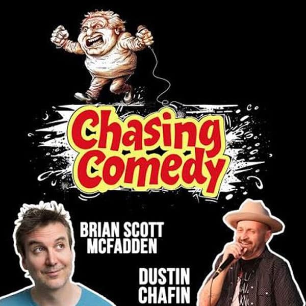 Chasing Comedy podcast cover