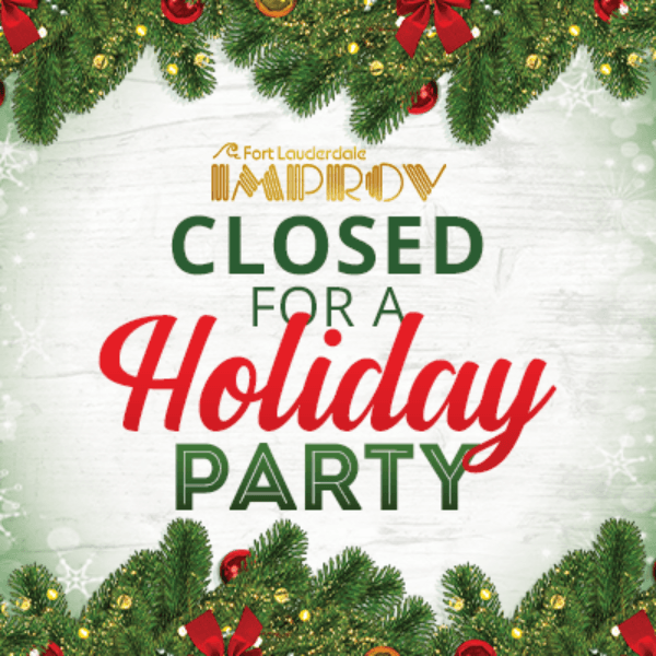 Closed For a Holiday Party