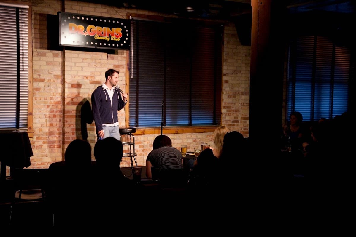 Dr. Grins Comedy Club at The B.O.B.