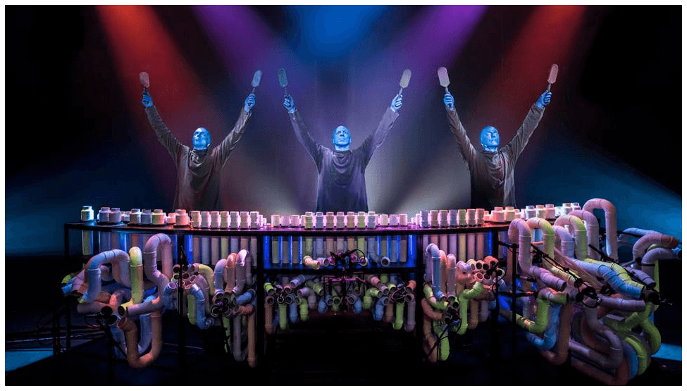 Blue Man Theater at Luxor
