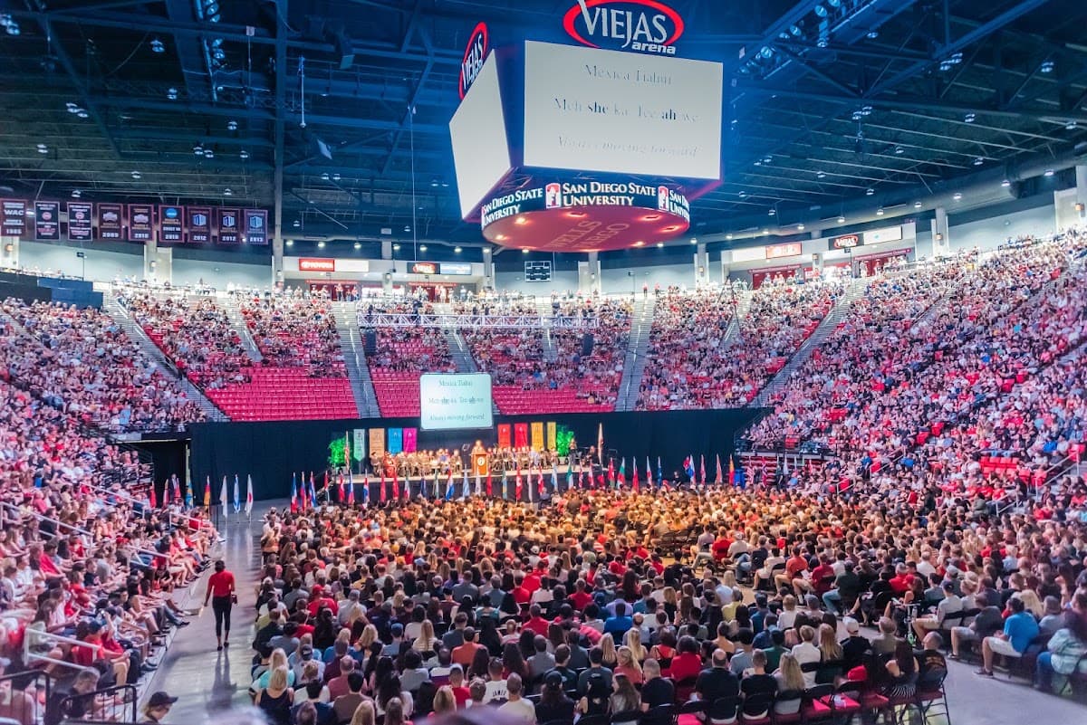 Viejas Arena at Aztec Bowl San Diego State University
