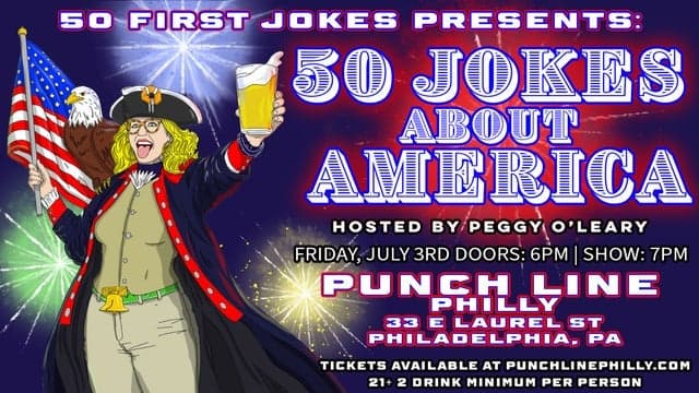 50 First Jokes About America