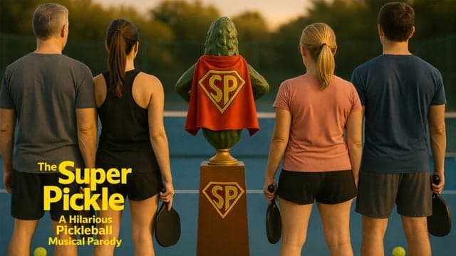 The Super Pickle: A Hilarious Pickleball Musical Parody