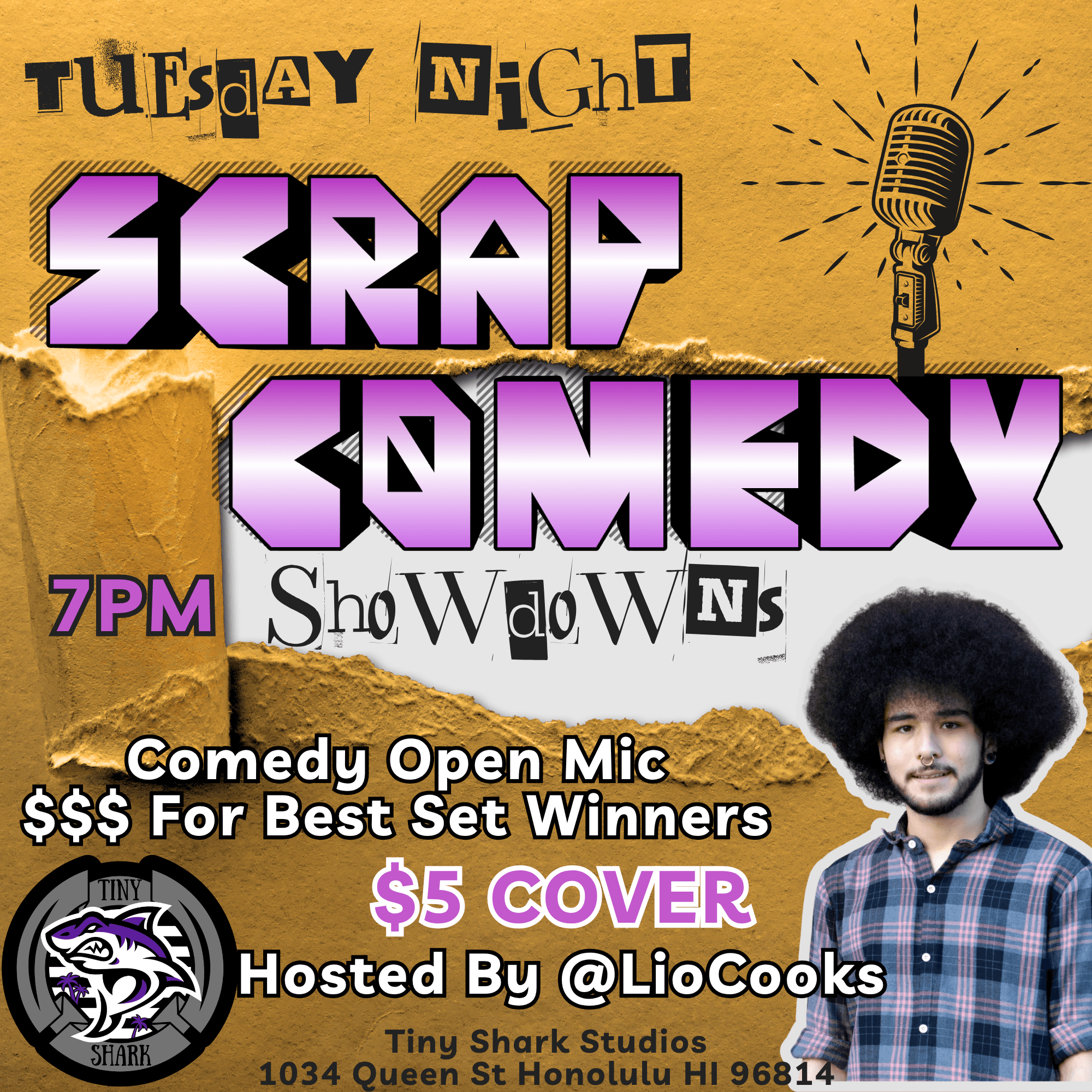 Scrap Comedy - Open Mic