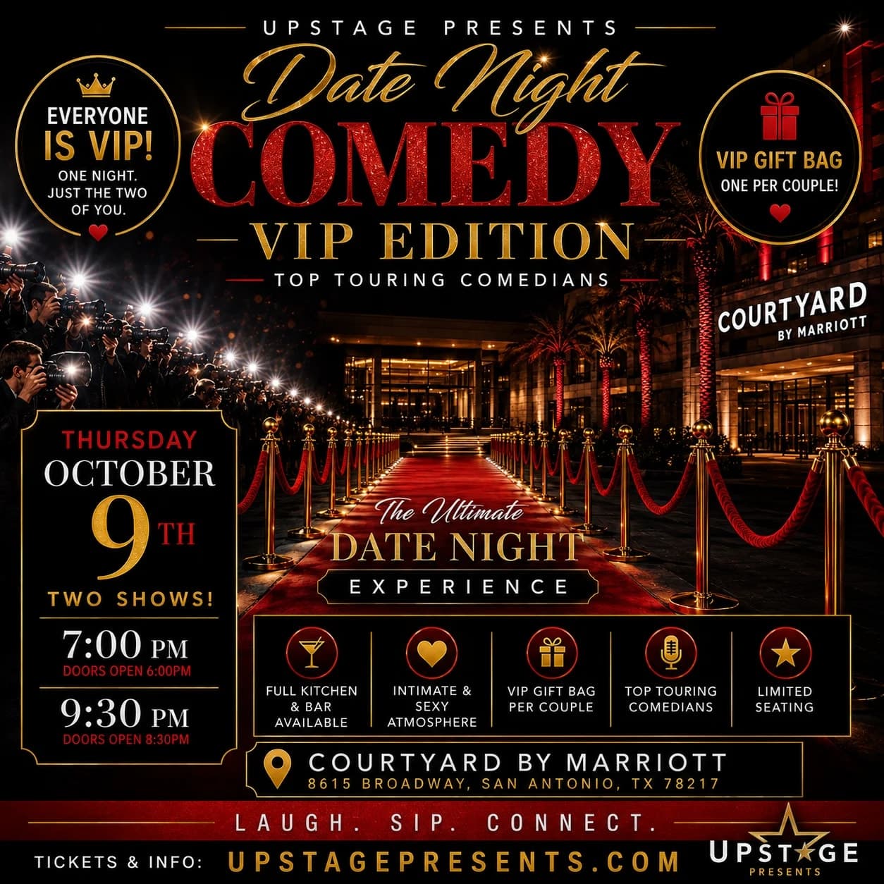 Date Night Comedy – VIP Edition : Live in San Antonio 7pm