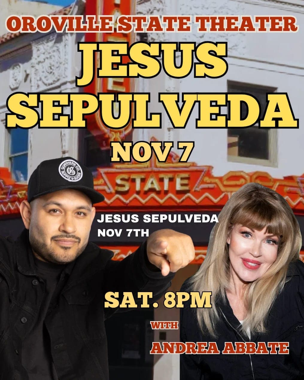 Jesus Sepulveda and Andrea Abbate: Live in Oroville, CA